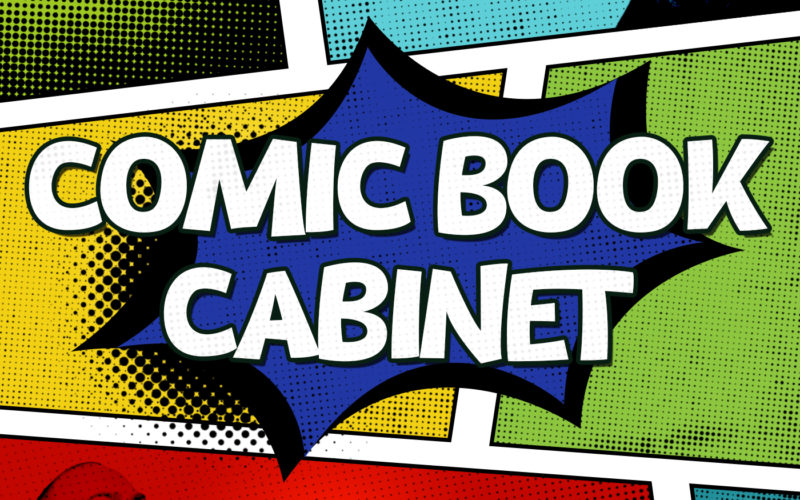 Comic Book Cabinet Title Block